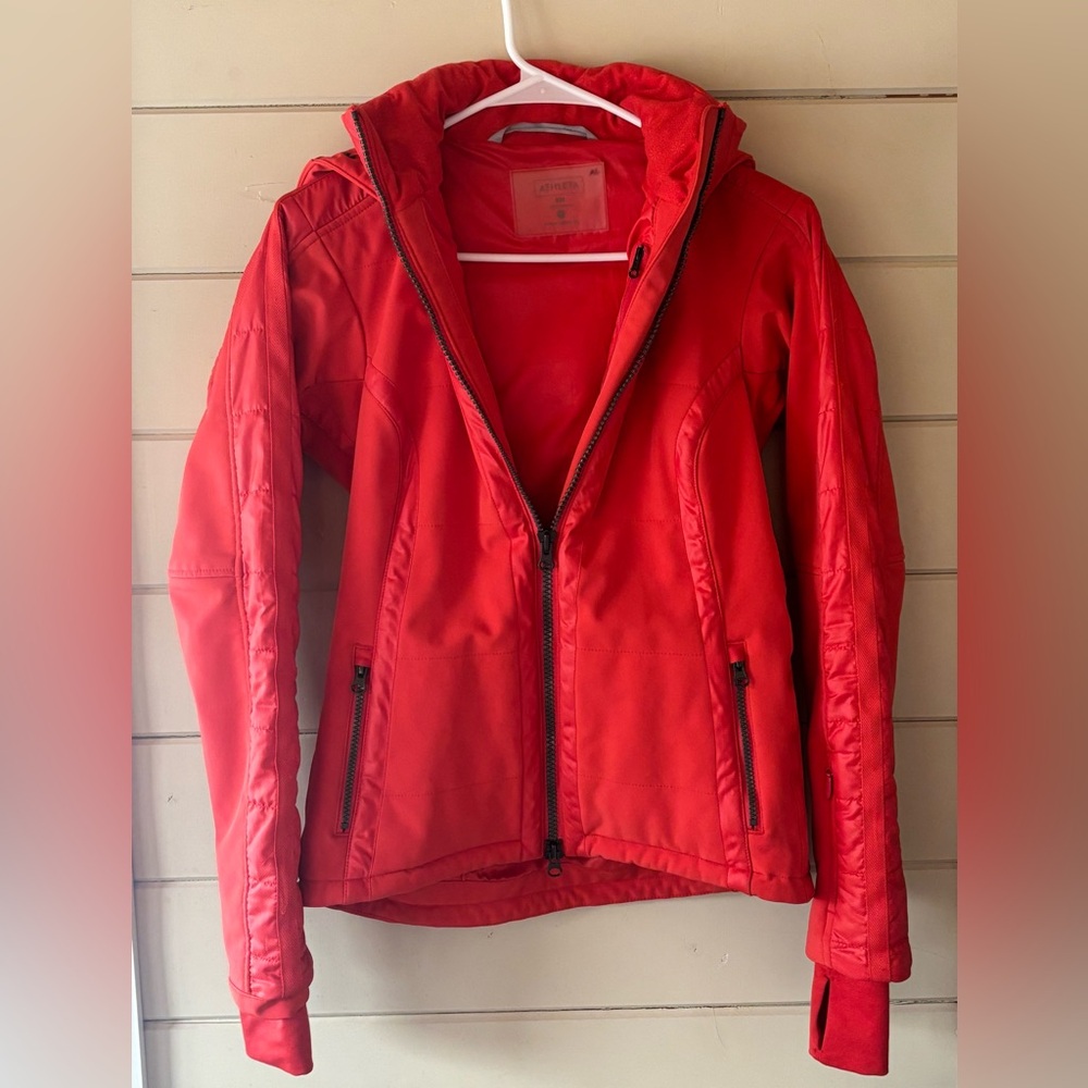 ATHLETA Maribel Recco Ski Jacket Size XXS Burnt  Orange